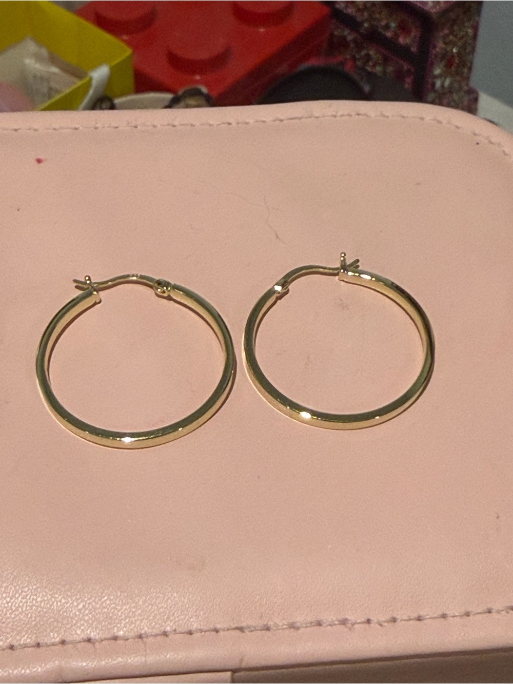 Gold Plated Hoop Earrings